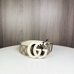 Gucci GG Supreme Marmont wide belt